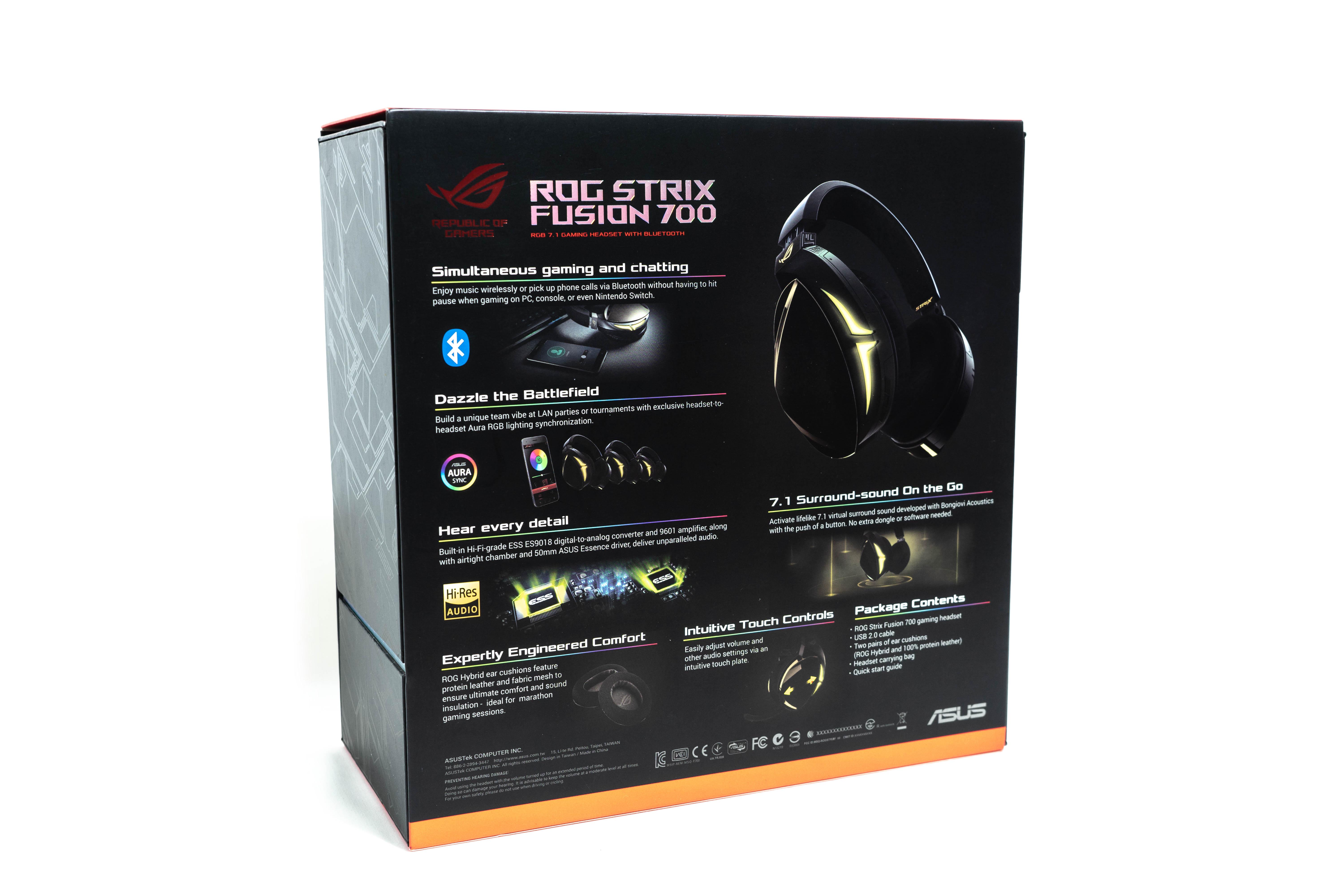 Walking Into A Virtual World Asus Rog Strix Fusion 700 Gaming Headset Review Epic Pc