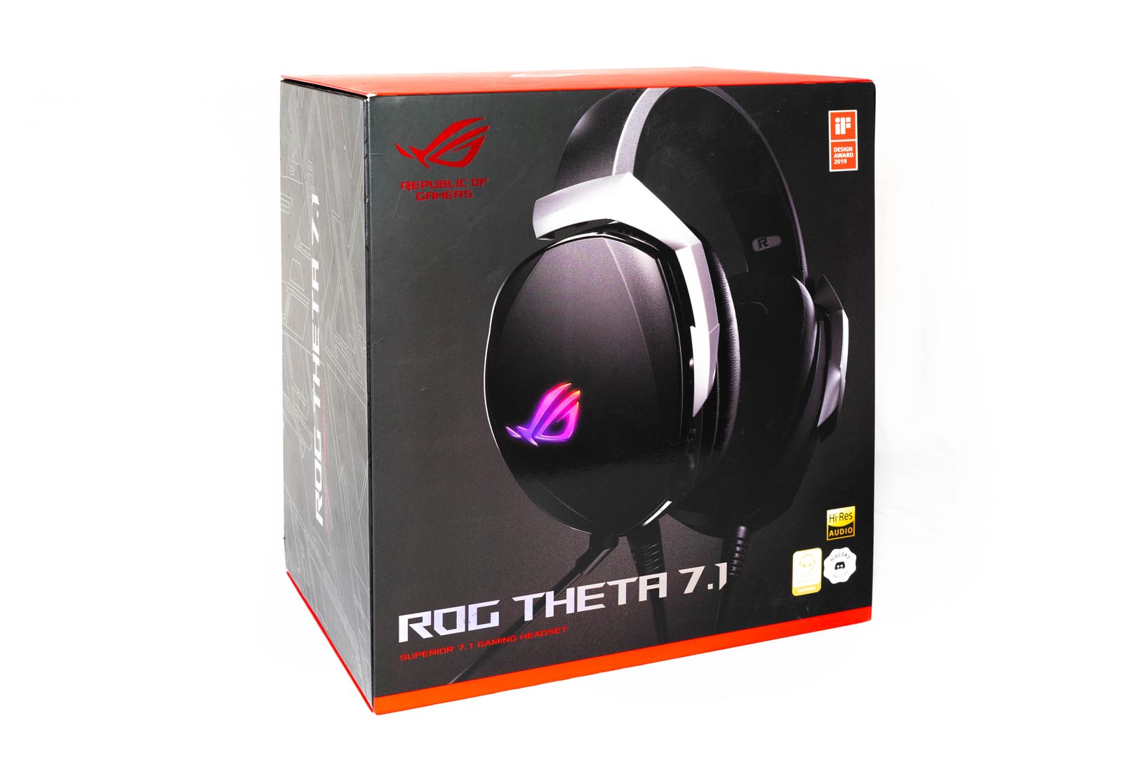 SUPERIOR 7.1 SURROUND! ROG THETA 7.1 HEADSET UNBOXING & REVIEW